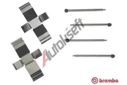 BREMBO Sada psluenstv obloen kotouov brzdy PRIME LINE BRE A02321, A 02 321