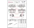 BREMBO Brzdov tmen XTRA LINE - X-Style BRE FALD12, F AL D12