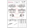 BREMBO Brzdov tmen XTRA LINE - X-Style BRE FALE12, F AL E12
