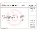 BREMBO Sada drk brzdovch tmen ‐ BRE FBK027