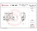 BREMBO Brzdov tmen PRIME LINE ‐ BRE FBR047
