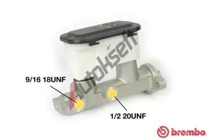 BREMBO Hlavn brzdov vlec BRE M 59 060, BRE M59060