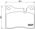 Sada brzdovch destiek BREMBO ‐ BRE P06003