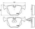 Sada brzdovch destiek BREMBO ‐ BRE P06020