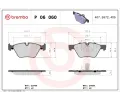 BREMBO Sada brzdovch destiek - kotouov brzda ‐ BRE P06060