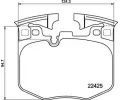 Sada brzdovch destiek BREMBO ‐ BRE P06099