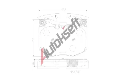 BREMBO Sada brzdových destiček XTRA LINE - Ceramic BRE P06099NX, P06099NX BREMBO Sada brzdových destiček XTRA LINE - Ceramic BRE P06099NX, P06099NX