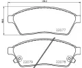 Sada brzdovch destiek BREMBO ‐ BRE P09009