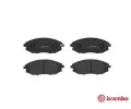 BREMBO Sada brzdovch destiek - kotouov brzda BRE P10007, P 10 007