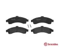 BREMBO Sada brzdovch destiek BRE P10009, P 10 009