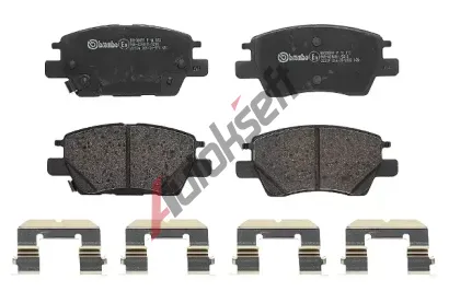 BREMBO Sada brzdovch destiek BRE P10073, P 10 073