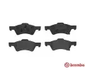 BREMBO Sada brzdovch destiek - kotouov brzda BRE P11015, P 11 015