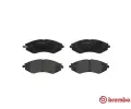 BREMBO Sada brzdovch destiek - kotouov brzda BRE P15002, P 15 002
