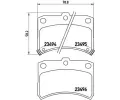 Sada brzdovch destiek BREMBO ‐ BRE P16009