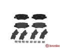 BREMBO Sada brzdovch destiek BRE P18024, P 18 024
