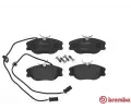 BREMBO Sada brzdovch destiek - kotouov brzda BRE P23041, P 23 041