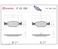 Sada brzdovch destiek BREMBO ‐ BRE P23055