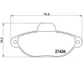 BREMBO Sada brzdovch destiek - kotouov brzda ‐ BRE P23060