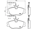 Sada brzdovch destiek BREMBO ‐ BRE P23061