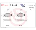 Sada brzdov�ch desti�ek&nbsp;BREMBO&nbsp;&dash;&nbsp;BRE P23066