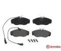 BREMBO Sada brzdovch destiek - kotouov brzda BRE P23083, P 23 083