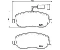 BREMBO Sada brzdovch destiek - kotouov brzda ‐ BRE P23100