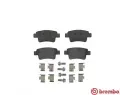 BREMBO Sada brzdovch destiek - kotouov brzda BRE P23104, P 23 104