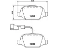 Sada brzdovch destiek BREMBO ‐ BRE P23131