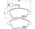 BREMBO Sada brzdovch destiek ‐ BRE P23140