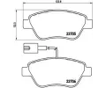 BREMBO Sada brzdovch destiek ‐ BRE P23141