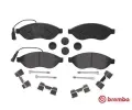 BREMBO Sada brzdovch destiek BRE P23143, P 23 143
