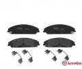 BREMBO Sada brzdovch destiek BRE P23149, P 23 149