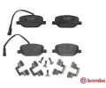 BREMBO Sada brzdovch destiek BRE P23152, P 23 152