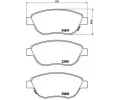 Sada brzdovch destiek BREMBO ‐ BRE P23153