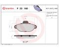 BREMBO Sada brzdov�ch desti�ek&nbsp;&dash;&nbsp;BRE P23160