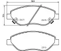 Sada brzdovch destiek BREMBO ‐ BRE P23178