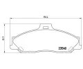 BREMBO Sada brzdovch destiek - kotouov brzda ‐ BRE P24051