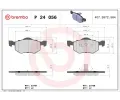 BREMBO Sada brzdovch destiek - kotouov brzda ‐ BRE P24056
