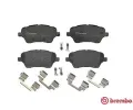 BREMBO Sada brzdovch destiek BRE P24151, P 24 151