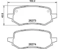 Sada brzdovch destiek BREMBO ‐ BRE P24237