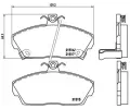 Sada brzdovch destiek BREMBO ‐ BRE P28020