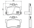 Sada brzdovch destiek BREMBO ‐ BRE P28027