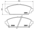 Sada brzdovch destiek BREMBO ‐ BRE P28031