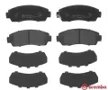 BREMBO Sada brzdovch destiek BRE P 28 068, BRE P28068