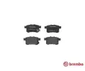 BREMBO Sada brzdovch destiek BRE P28072, P 28 072