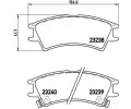 Sada brzdovch destiek BREMBO ‐ BRE P30011