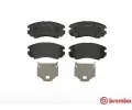 BREMBO Sada brzdovch destiek - kotouov brzda BRE P30018, P 30 018