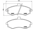 BREMBO Sada brzdovch destiek - kotouov brzda ‐ BRE P30020