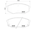 Sada brzdovch destiek BREMBO ‐ BRE P30055