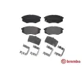 BREMBO Sada brzdovch destiek BRE P30055, P 30 055